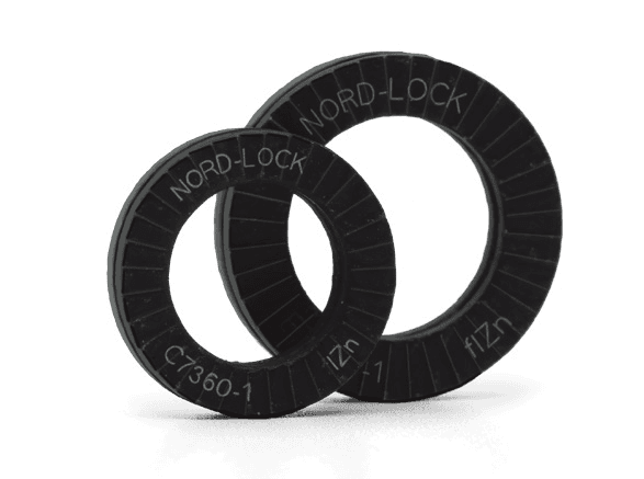 Černé podložky Nord-Lock